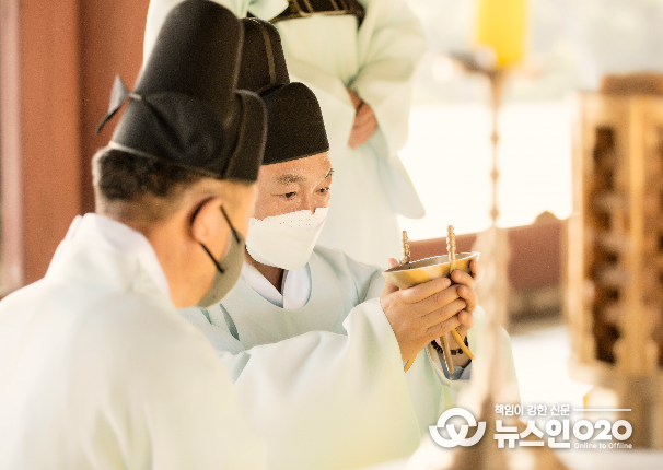 화성시의회 원유민 의장 유네스코 세계문화유산 조선왕릉 ‘융릉 제향’참석