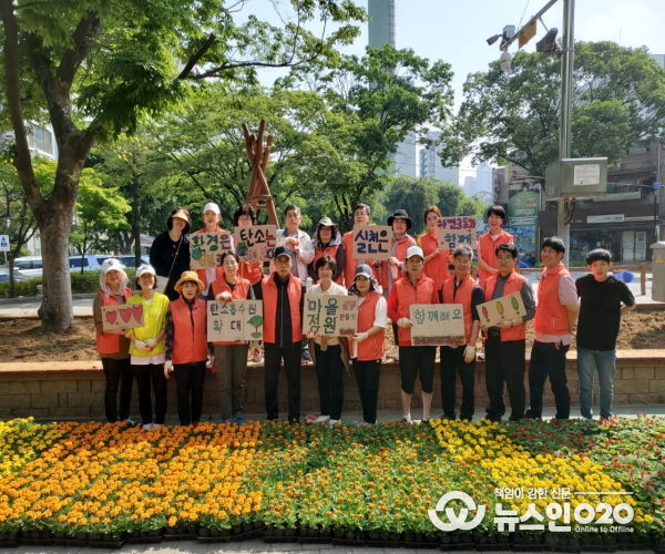 하안3동 주민세마을사업_우리동네 마을정원