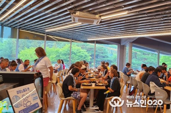 광명도시공사, 광명동굴 찾은 아르헨티나 잼버리 대표단 환대