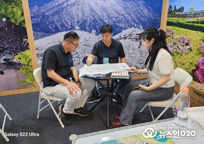 대만 국제관광박람회서 충남홍보관 운영