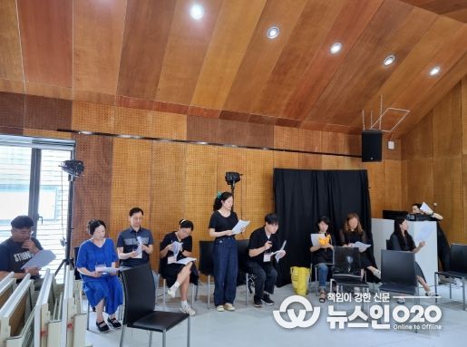 낭독극 운영 과정 실습 사진
