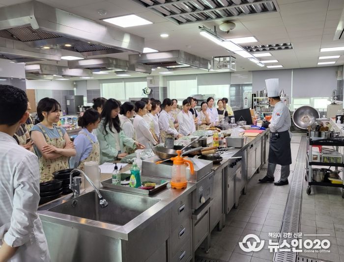 농업기술원에서 국공립학교 영양사 하계직무연수