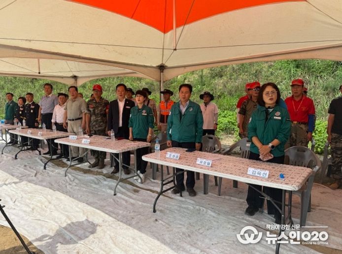 충남도 ‘인명 구조 훈련’ 민관 힘 모아