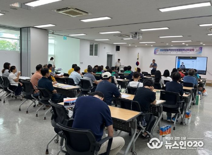 농업기술원, 26일 농작업 안전 전문 인력 심화 교