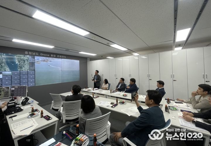 전국 최초 구축한 ‘드론 영상 실시간 통합 관제 시스템