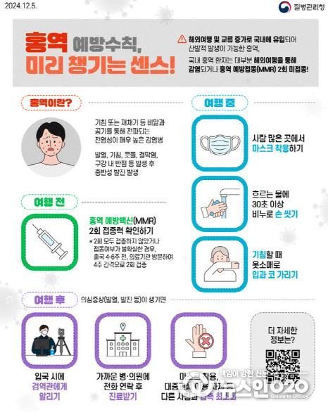오산시, 전세계 홍역 유행으로