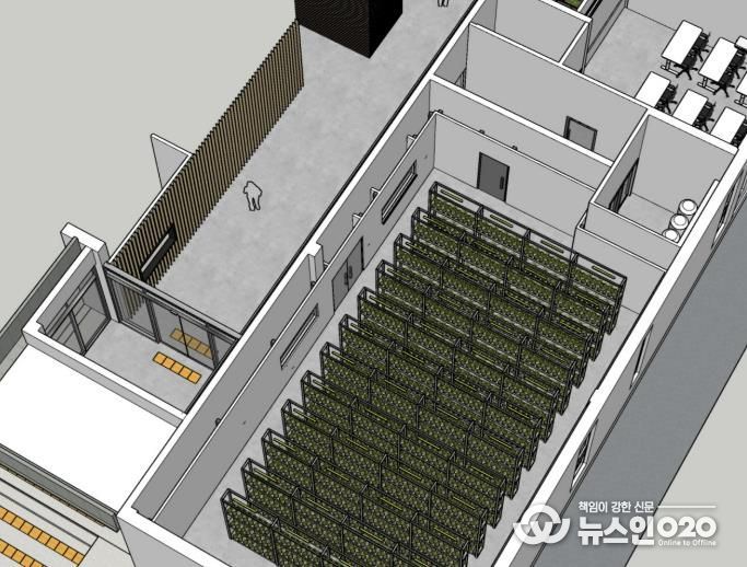 공공형 스마트팜 투시도