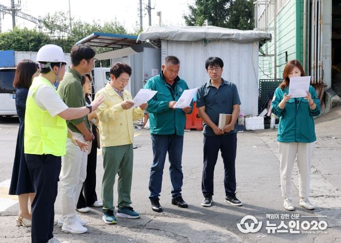 광명시의회 자치행정교육위원회, 공유재산관리계획안 심사 앞두고 현장점검