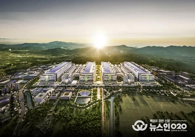 용인 반도체클러스터 일반산업단지 조감도