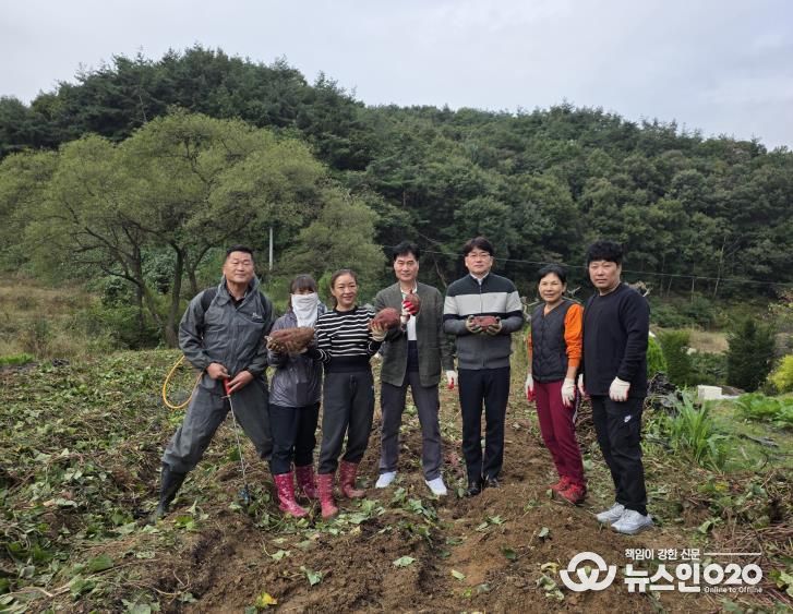 평택준법지원센터, '행복을 심는들판' 안성·평택 고구마 수확작업, 국민공모로 함께 참여한다