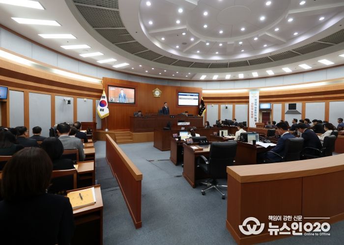 오산시의회, 제297회 임시회 개회