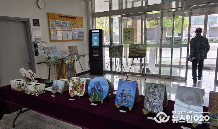 용인도시공사 모현다목적복지회관, ‘2025년 수강생 작품 전시회’개최