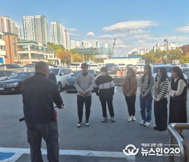수원시 팔달구 화서2동, 직원 대상 자체 소방교육 실시