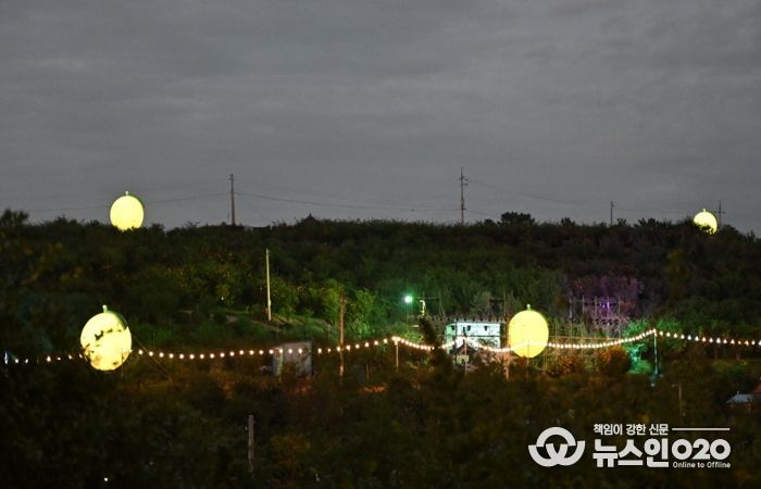 고흥의 밤, 유자빛으로 물든다… 제5회 고흥유자축제 야간경관 사전 개방