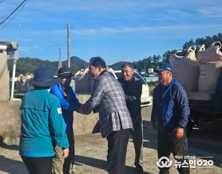 진도군, 2025년산 공공비축미 전남 첫 매입 시작