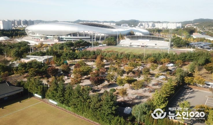 향남오토캠핑장 항공사진