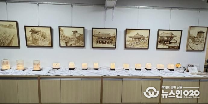 수원시 팔달구 행궁동,‘인두화 교실’작품전 개최