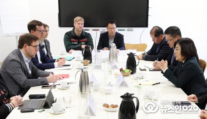 김보라 안성시장, 독일 베를린서 사회혁신·재생에너지 우수사례 벤치마킹