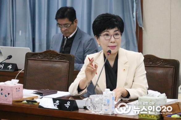 한춘옥 전남도의원, 대규모 투자협약에 따른 대응 매뉴얼 구축 필요