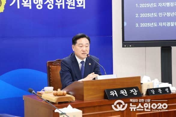 강문성 전남도의원, 외국인 비자제도 개선 및 불법체류자 양성화 T/F 마련 촉구