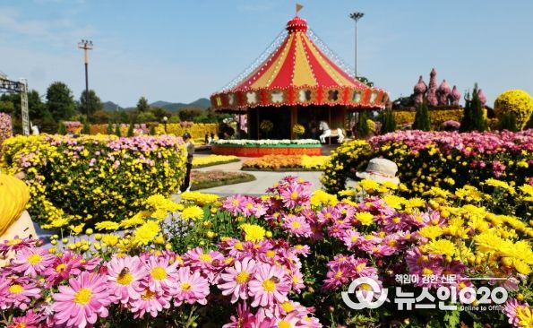 겨울빛축제 포스터, 2025 대한민국 국향대전 전경