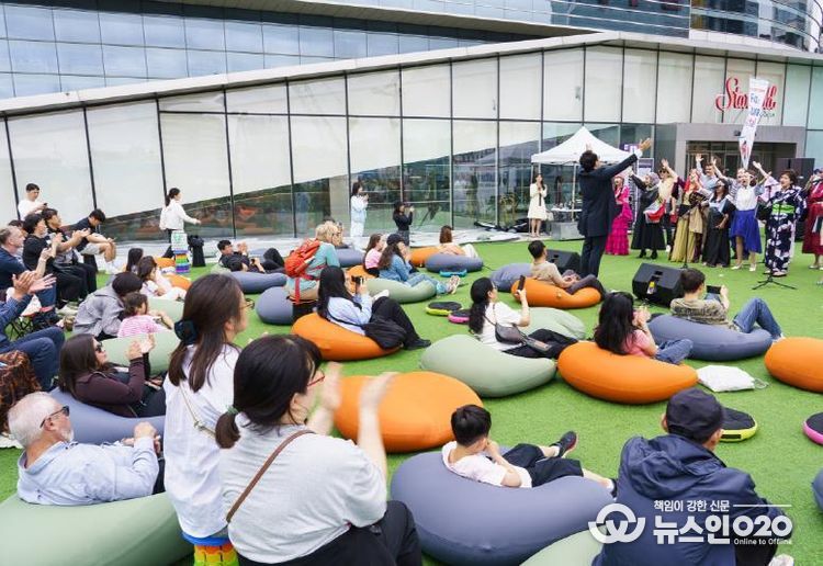 지난 9월 20일 코엑스 동측 광장에서 외국인 주민을 위한 펀앤컬처 페스타