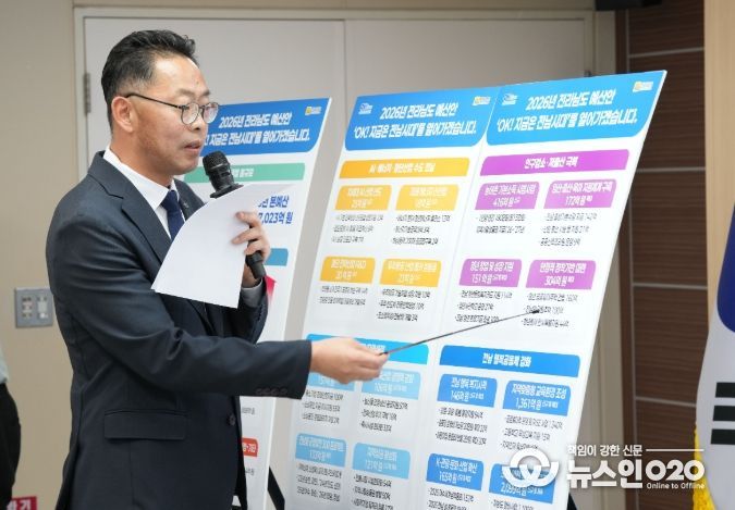 전남도 2026년도 예산안 브리핑