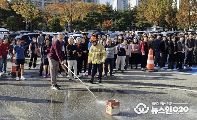 수원시 영통구, 화재대응 능력 향상을 위한 2025년 합동소방훈련 실시