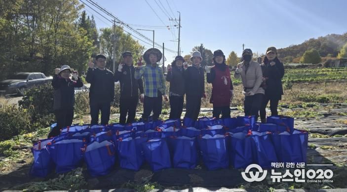 시흥시 과림동 지역사회보장협의체, '텃밭 농산물 사랑 더하기' 알찬 마무리