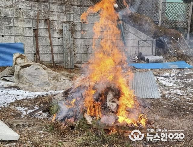 의왕시, 동절기 폐기물 불법소각 근절을 위한 특별단속 추진