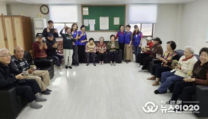 수원시 영통구 매탄4동 바르게살기운동위원회 세 번째 경로당 방문 !!