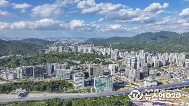 과천지식정보타운 모습