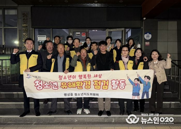 팽성읍 청소년지도위원회, 수능 후 청소년 유해환경 지도점검