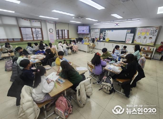 시흥시지속가능발전협의회의 학생 대상 SDGs 교육 현장