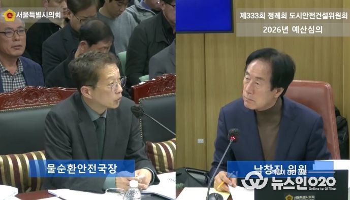 서울시 물순환안전국 2026년 예산 예비심사