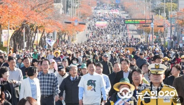 연삼로 차 없는 거리 걷기