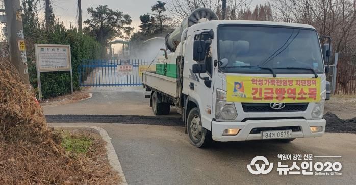 안성시 산란계농장 고병원성AI 의심축 발생