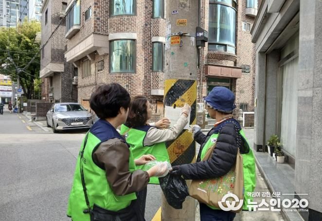 안전보안관 활동 사진