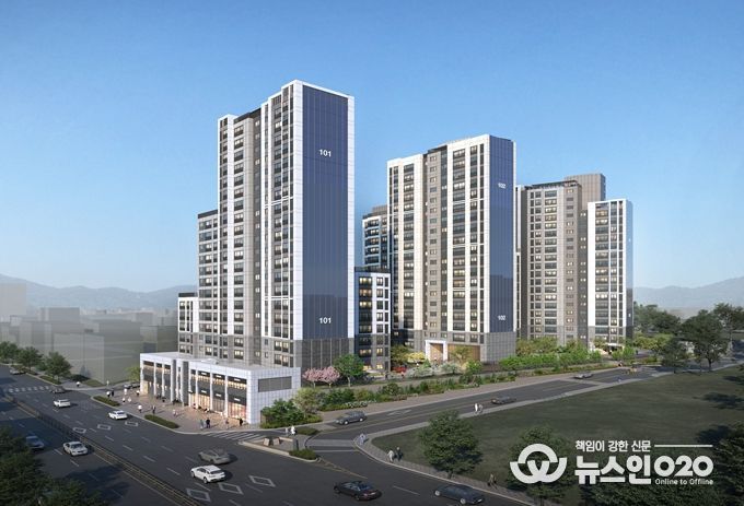 투시도(통합심의 조치계획 수립 및 인허가 과정 등에서 조정될 수 있음)