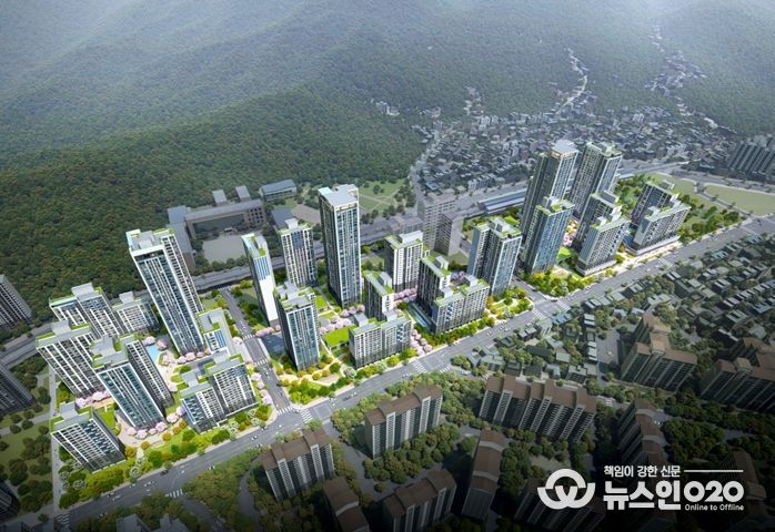 조감도(참고자료로서 통합심의 조치계획 수립 및 인허가 과정 등에서 조정될 수 있음)