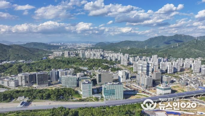 과천지식정보타운 모습