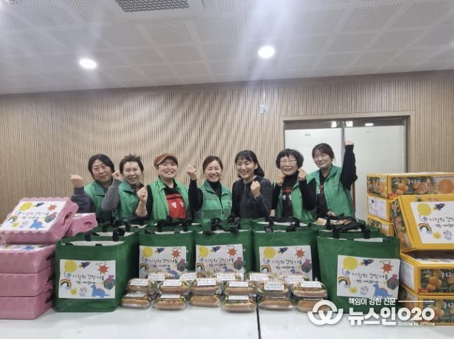 수원시 권선구 평동 새마을부녀회, 간식 나눔으로 지역 어린이에게 사랑 전달