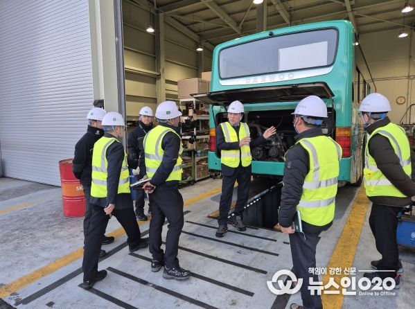 화성도시공사, 동절기 재난 예방 총력… CEO 주관 특별안전점검 시행