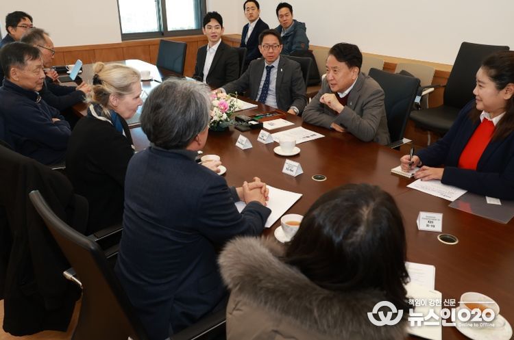 BioLabs 수잔 체이스 부사장, 충북 오송 방문