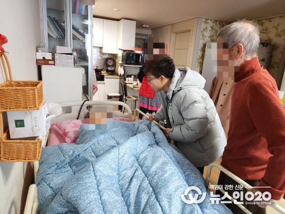 오산시 대원2동, 한파 대비 위기이웃 가정방문 실시