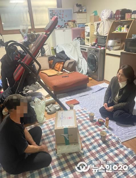 오산시 세마동, 겨울철 한파 대비 복지사각지대 가정 방문 실시