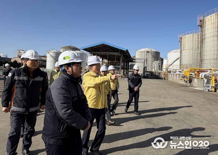 전북자치도, 겨울철 대형 화재 예방 총력…위험물 사업장 합동점검