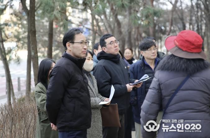 수원 장안구청장, 주민 불편 해소를 위한 현장 방문 추진