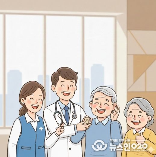 하나이비인후과병원 손잡고 취약계층 보청기 지원