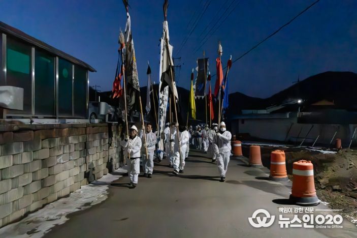 지난해 정산송학리 동화제 개최 모습